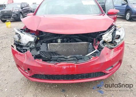 2014 Kia Forte Ex from USA, damaged, VIN KNAFX4A86E5194638